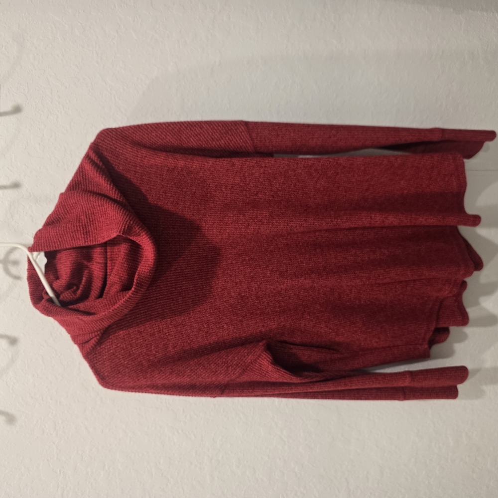 Cozy Red Turtleneck Sweater